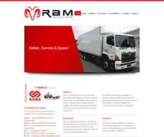 Ramtb.co.za(RAM Truck Bodies & Trailers) Screenshot