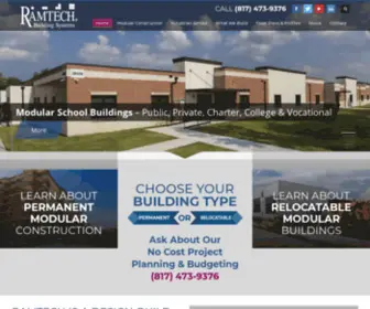 Ramtechgroup.com(Relocatable Modular Buildings & Permanent Modular Construction) Screenshot