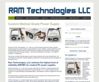 Ramtechno.com(RAM Technologies) Screenshot