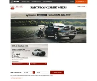 Ramtruckcurrentoffers.com Screenshot