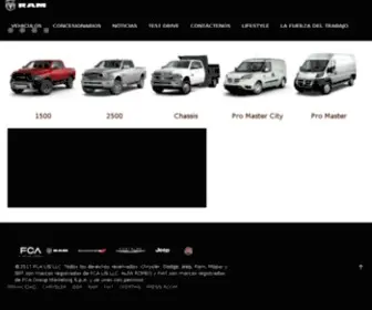 Ramtruckspr.com Screenshot