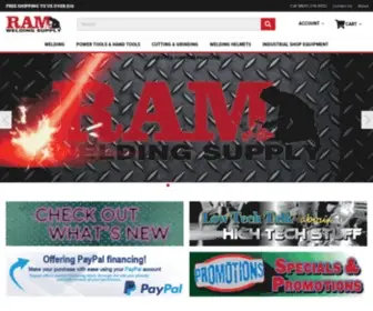 Ramweldingsupply.com(RAM Welding Supply) Screenshot
