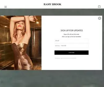Ramybrook.com(Ramy Brook) Screenshot