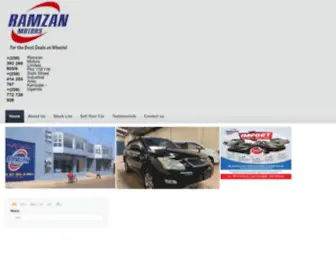 RamZanmotors.com Screenshot