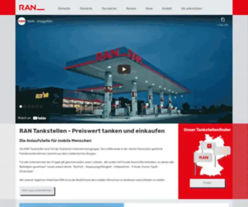 Ran-Tankstellen.de(Ran Tankstellen) Screenshot