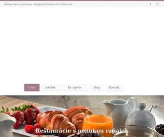 Ranajkove.sk(Reštaurácie) Screenshot