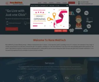 Ranawebtech.com(Mobile Apps Development Company) Screenshot