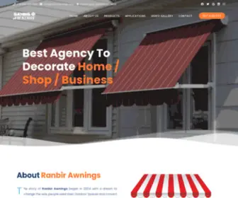 Ranbirawnings.com(Awning Manufacturers Darbhanga) Screenshot