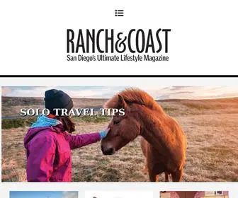 Ranchandcoast.com(Ranch & Coast Magazine) Screenshot