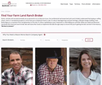 Ranchbrokers.com(Ranch Land Brokers) Screenshot