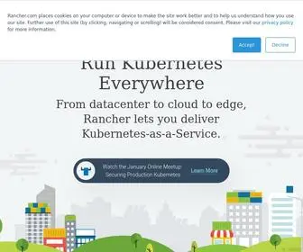 Rancher.com(Enterprise Kubernetes Management Platform & Software) Screenshot