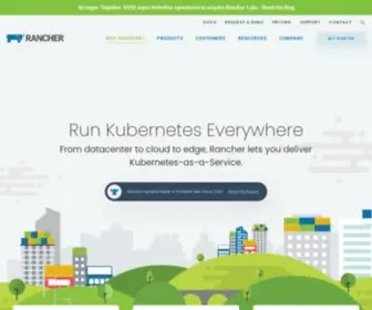 Rancher.io(Enterprise Kubernetes Management Platform & Software) Screenshot
