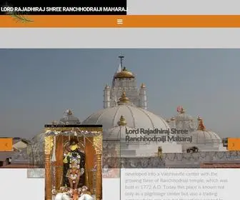 Ranchhodraiji.org(Shri Ranchhodraiji Maharaj) Screenshot