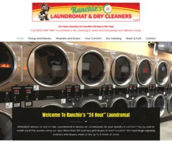 Ranchielaundromat.com(Laundromat With Air Conditioning) Screenshot