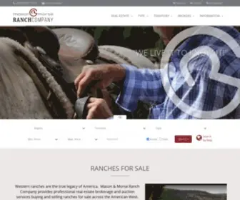 Ranchland.com(Ranches For Sale) Screenshot