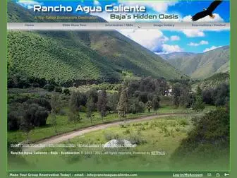 Ranchoaguacaliente.com(Rancho Agua Caliente) Screenshot