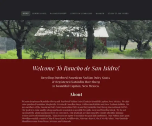 Ranchodesanisidro.com(Ranchodesanisidro) Screenshot