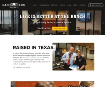 Ranchoffice.com(The Ranch) Screenshot