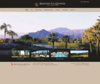 Rancholaquinta.com(Rancho La Quinta) Screenshot