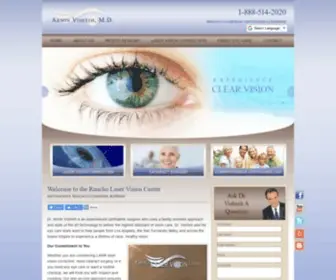 Rancholasik.com(Rancho Laser Vision Center) Screenshot