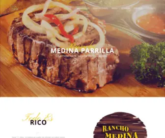 Ranchomedinaparrilla.com(Rancho Medina Parrilla) Screenshot