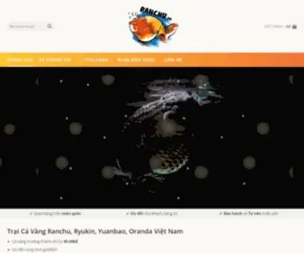 Ranchu.vn(Trại Cá Vàng Ranchu Ryukin Yuanbao Cao Cấp Việt Nam) Screenshot