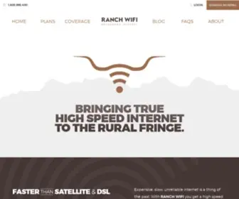 Ranchwifi.com(Ranch WiFi) Screenshot