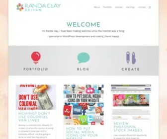 Randaclay.com(Randa Clay Design) Screenshot