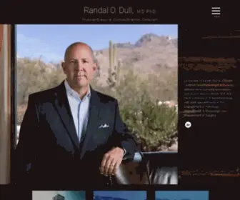 Randaldull.com(Dr. Randal O. Dull MD PhD) Screenshot