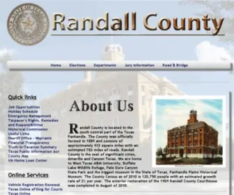 Randallcounty.com(Randall County) Screenshot