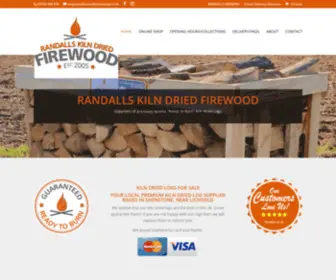 Randallsfirewood.co.uk(Kiln Dried Logs For Sale) Screenshot