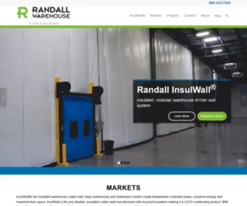 Randallwarehouse.com(InsulWall from Randall Warehouse) Screenshot