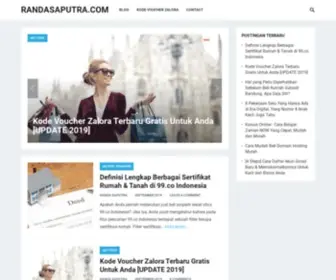 Randasaputra.com(Full-time Blogger) Screenshot