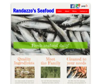 Randazzoseafood.com(Randazzo's Seafood) Screenshot
