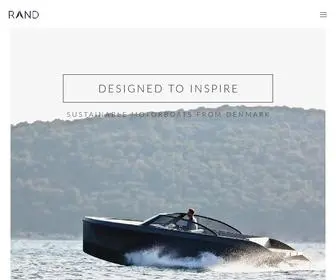 Randboats.com(Sustainable Motorboats) Screenshot