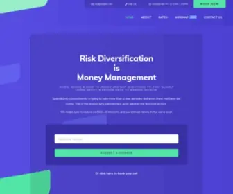 Randbots.com(Risk Diversification Home) Screenshot