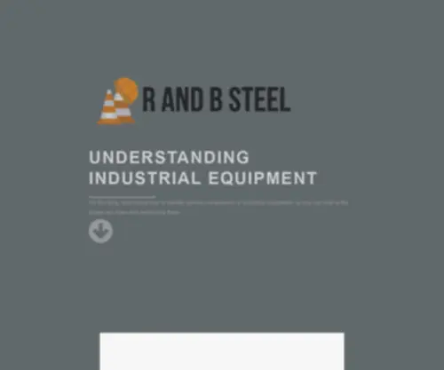 Randbsteel.com(Understanding Industrial Equipment) Screenshot
