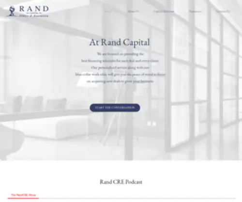 Randcapllc.com(Rand Capital LLC) Screenshot