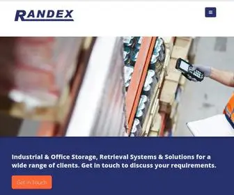 Randex.com(Industrial Solutions from Randex) Screenshot