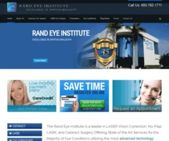 Randeye.com(The Rand Eye Institute) Screenshot