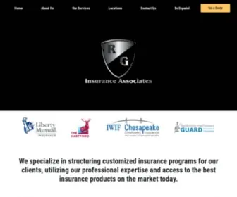 Randginsurance.com(RG Insurance) Screenshot