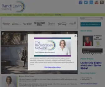 Randilevincoaching.com(Randi Levin Coaching) Screenshot