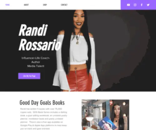 Randirossario.com(Randi Rossario) Screenshot