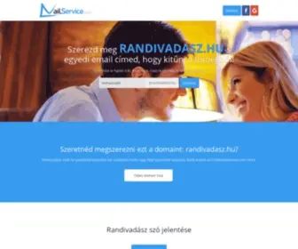 Randivadasz.hu(Ingyenes emailcím domainnel) Screenshot