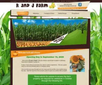 RandjFarm.com(R and J Farm) Screenshot