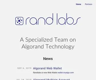 Randlabs.io(RandLabs) Screenshot