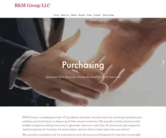 RandmGroupllc.com(R&M Group LLC) Screenshot