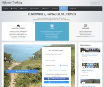 Rando-Trekking.com(Randonnée Trekking) Screenshot