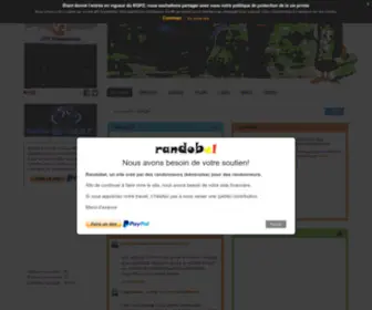 Randobel.be(Guide des randonnées en Belgique) Screenshot