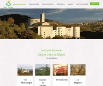 Randol.org(Abbaye Notre Dame de Randol) Screenshot